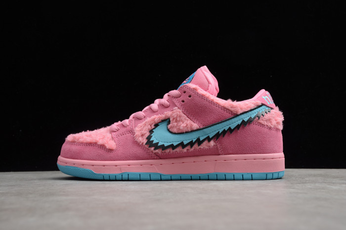 GRATEFUL DEAD NIKE SB DUNK LOW PINK BEAR CJ5378 600 - CCSHOES
