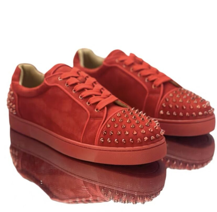 Christian Louboutin Louis Junior Spikes - CCSHOES