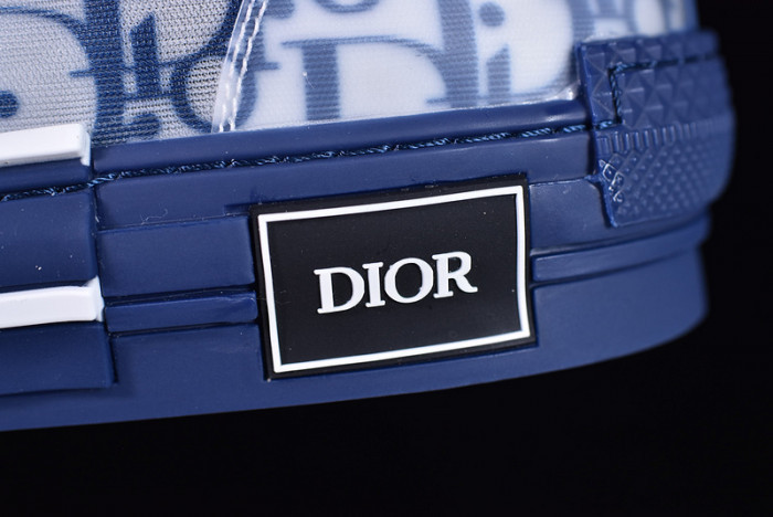 DR B23 High Top Oblique Sneaker Blue - CCSHOES