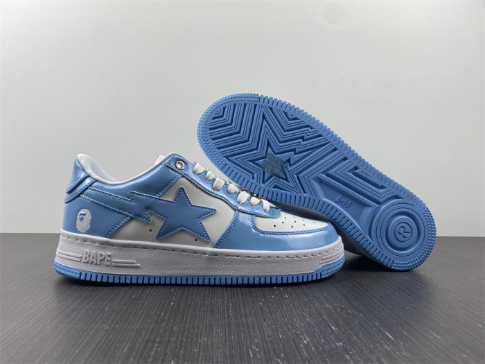 A BATHING APE SK8 STA LOW BLUE - CCSHOES