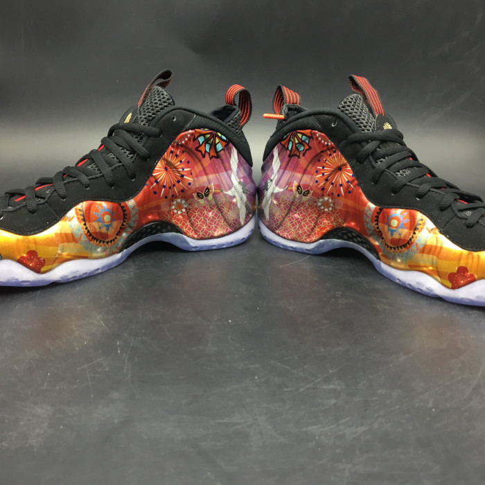 NIKE AIR FOAMPOSITE ONE LNY QS "LUNAR NEW YEAR 2018" AO7541-006 - CCSHOES