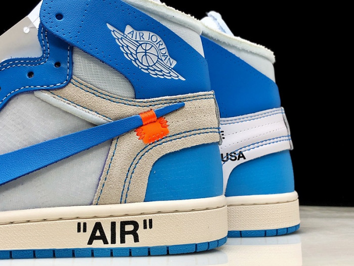 Off-White Air Jordan 1 Powder Blue UNC AQ0818-148 - CCSHOES