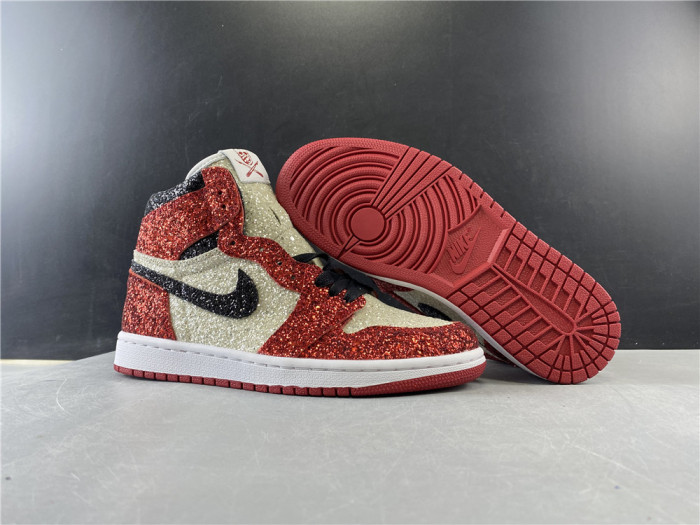 Surgeon x Air Jordan 1 "North Pole Breds" CK5566-610 - CCSHOES