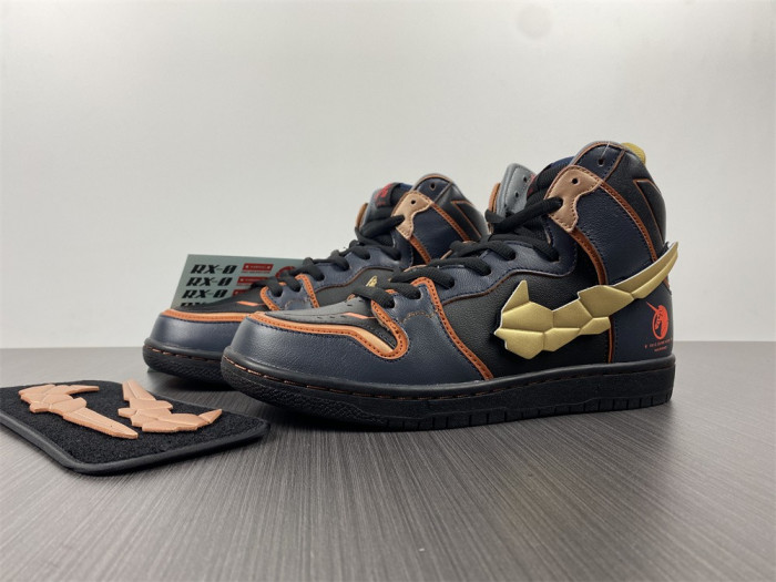 Gundam x Nike SB Dunk High “Banshee” DH7717-400 - CCSHOES