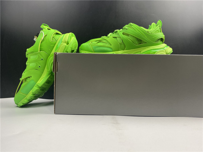 BLCG TRACK TRAINER FLUO GREEN 542436 W3AB1 3801 - CCSHOES