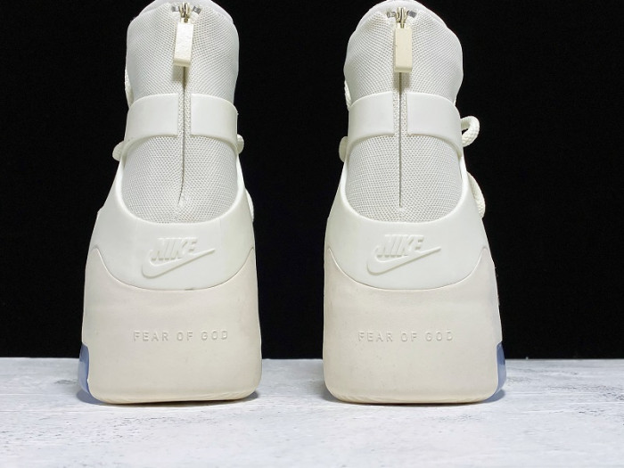 Nike Air Fear Of God 1 Sail Black AR4237-100 - CCSHOES