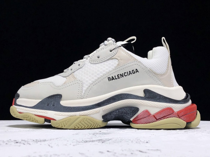 BLCG Triple S White Black Red 533882 W09E1 9000 - CCSHOES