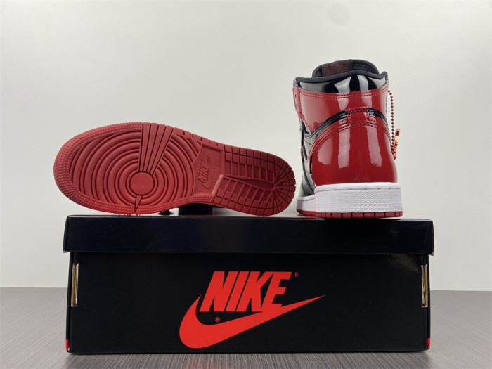 Air Jordan 1 High OG “Bred Patent” 555088-063 - CCSHOES