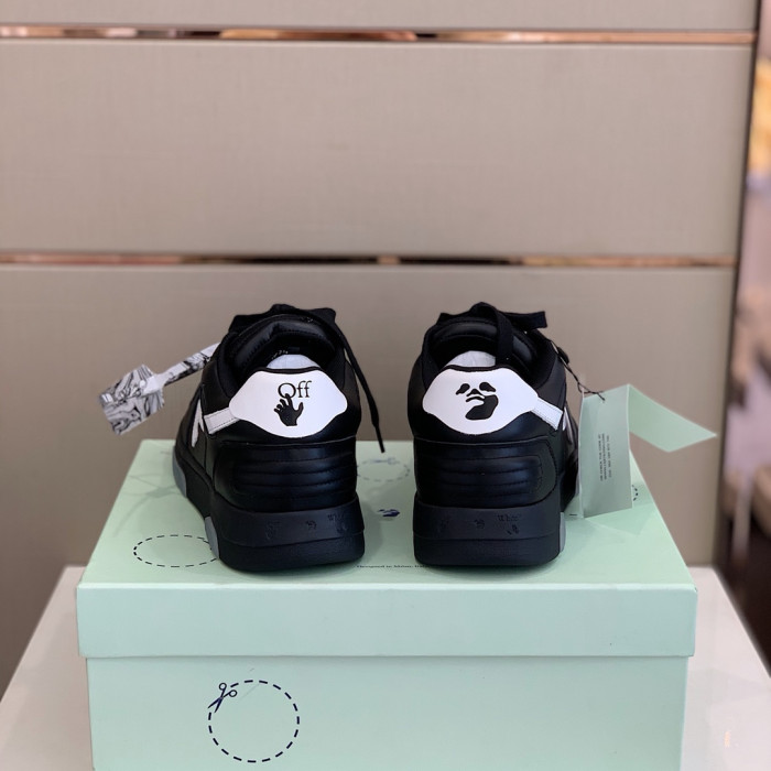 OFF WHITE™ C/O VIRGIL ABLOH OUT OF OFFICE LOW-TOP LEATHER SNEAKERS "OOO" - CCSHOES