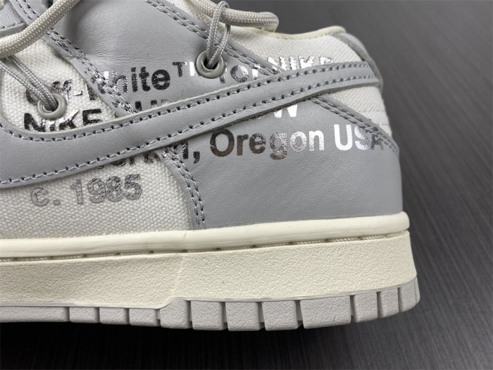 Nike Dunk Low Off-White Lot 42 DM1602-117 - CCSHOES