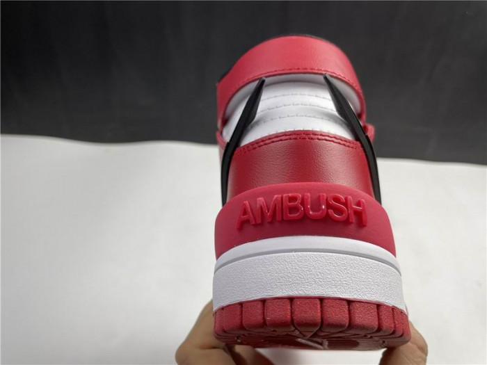 NIKE SB DUNK HIGH AMBUSH RED CU7544-102 - CCSHOES