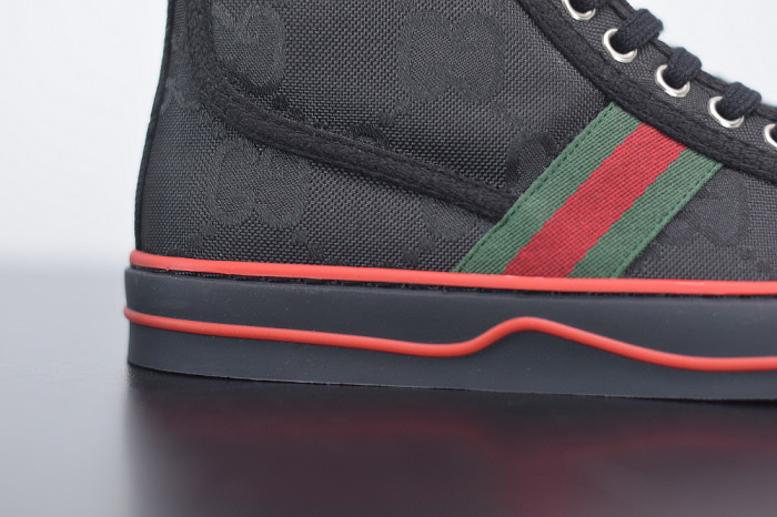 GUCC Tennis 1977 Print Sneaker BLACK 553385 DOPEO 1977 - CCSHOES