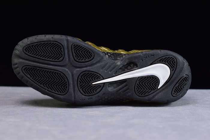 Nike Air Foamposite Pro “Metallic Gold” Black mens 624041-701 - CCSHOES