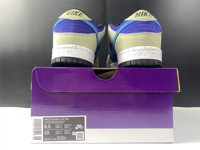 Nike Dunk Low SB Celadon BQ6817-301 - CCSHOES
