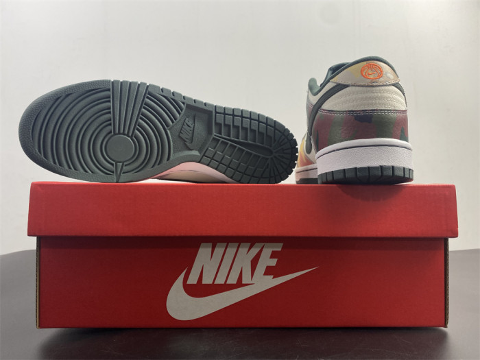 Nike Dunk Low SE Sail Multi-Camo DH0957-100 - CCSHOES
