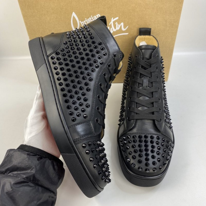 Christian Louboutin Louis Junior Spikes - CCSHOES