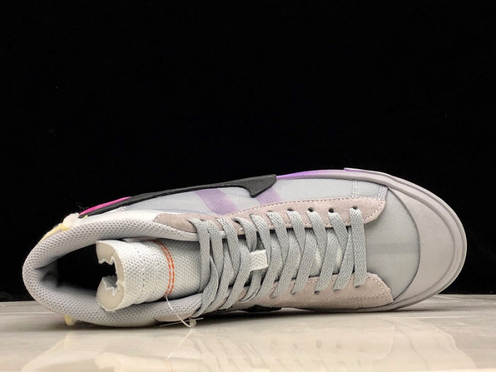 NIKE BLAZER MID OFF-WHITE WOLF GREY SERENA AA3832-002 - CCSHOES