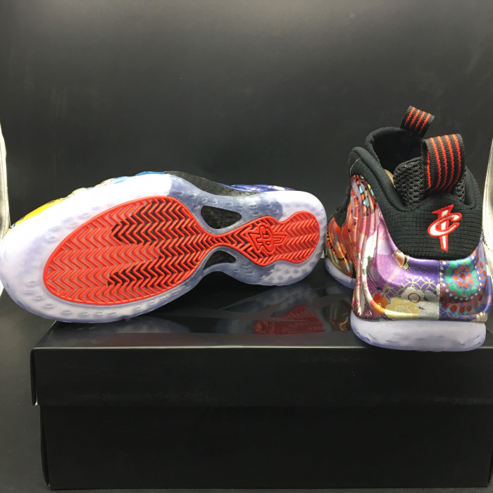 NIKE AIR FOAMPOSITE ONE LNY QS "LUNAR NEW YEAR 2018" AO7541-006 - CCSHOES
