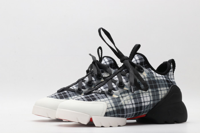 DR-CONNECT BLACK PLAID - CCSHOES