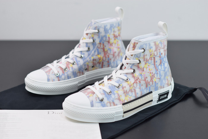 DR B23 OBLIQUE HIGH TOP SNEAKER“CD Ghosting” - CCSHOES