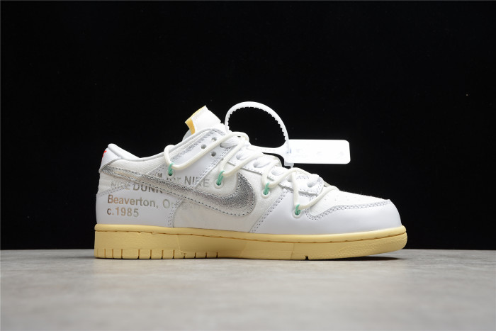 Nike Dunk Low Off-White Lot 1 DM1602-127 - CCSHOES