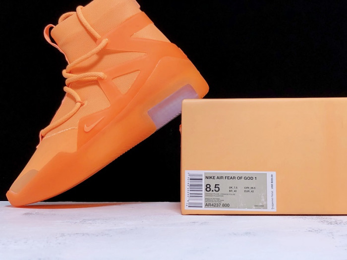 Nike Air Fear Of God 1 Orange Pulse AR4237-800 - CCSHOES