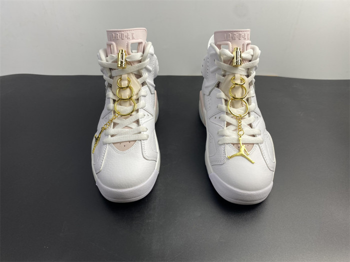 Air Jordan 6 Retro Gold Hoops (W) DH9696-100 - CCSHOES