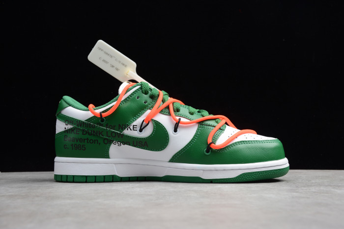 OFF-WHITE X Dunk Low "Pine Green" CT0856-100 - CCSHOES