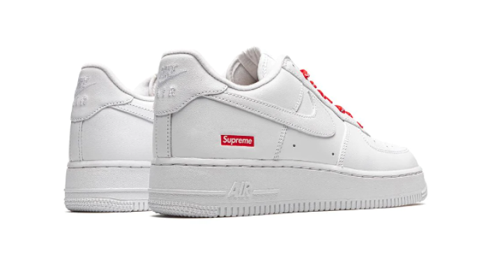 Supreme x Nike Air Force 1 Low White CU9225-1000 - CCSHOES