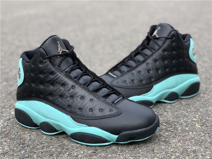 Air Jordan 13 Retro Black Island Green 414571-030 - CCSHOES