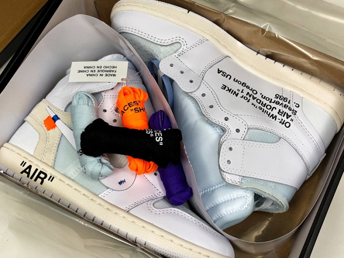 Off-White Air Jordan 1 Retro High White AQ0818-100 - CCSHOES
