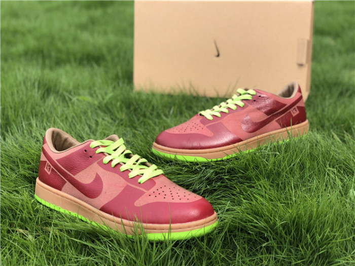 Nike Dunk Low 1-Piece Laser Varsity Red Chartreuse 311611-661 - CCSHOES