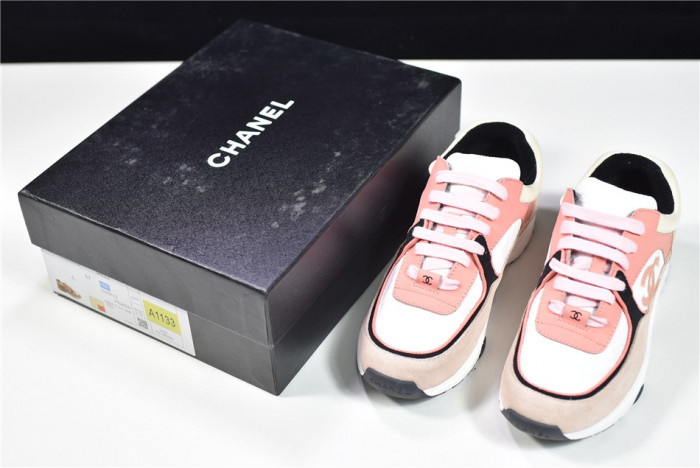 CHNE1 Leather Low Top Sneakers - CCSHOES
