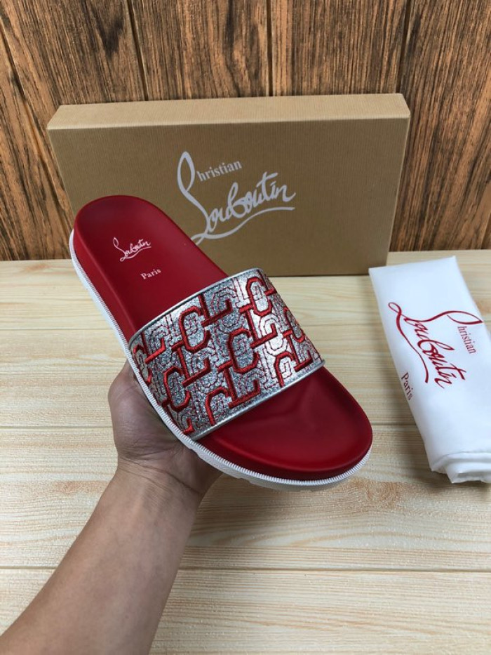 CHRISTIAN LOUBOUTIN SLIPPERS - CCSHOES