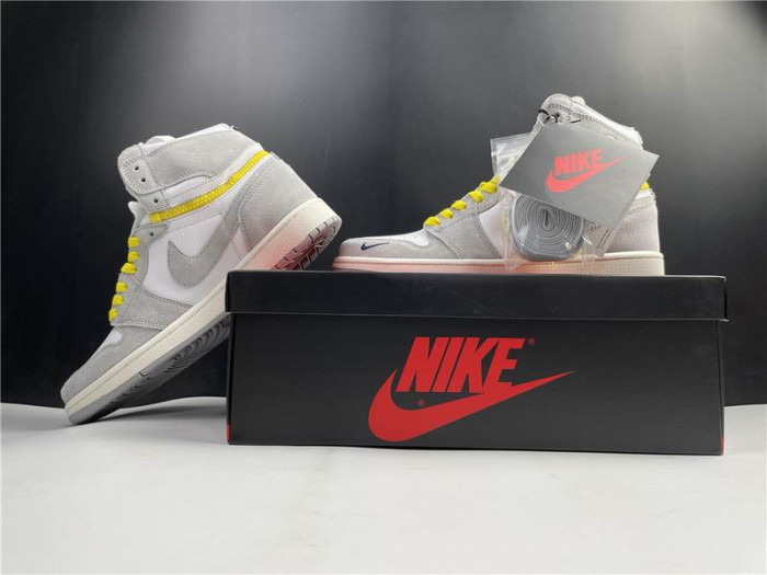 Air Jordan 1 High Switch Light Smoke CW6576-100 - CCSHOES