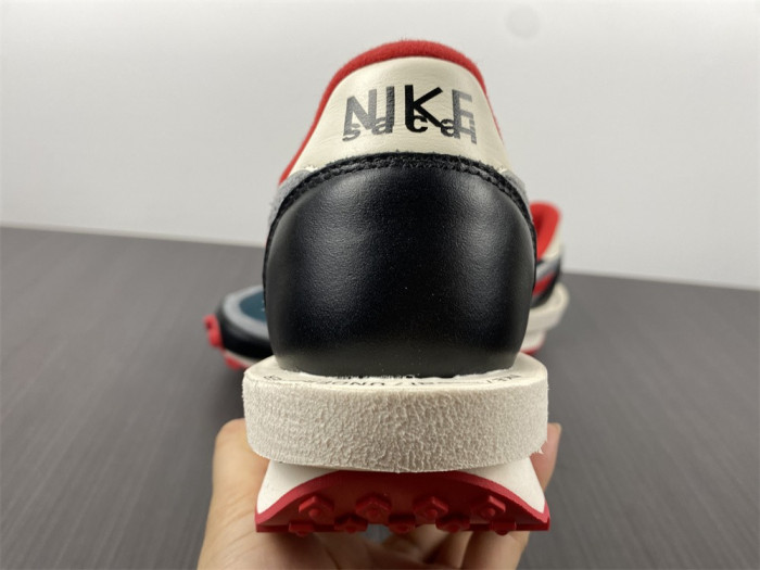 sacai x Undercover x LDWaffle 'Midnight Spruce University Red' DJ4877-300 - CCSHOES