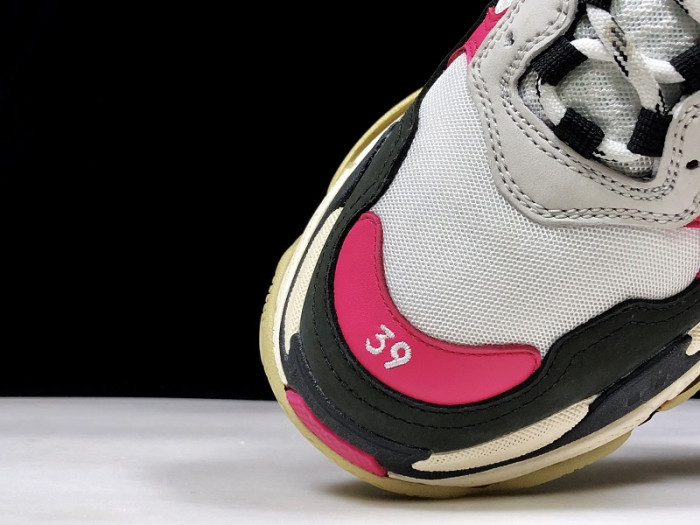 BLCG Triple S Neon Pink 2019 524039 W09O6 5671 - CCSHOES