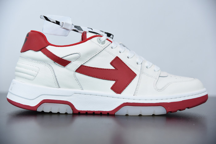 OFF WHITE™ C/O VIRGIL ABLOH OUT OF OFFICE LOW-TOP LEATHER SNEAKERS "OOO" - CCSHOES