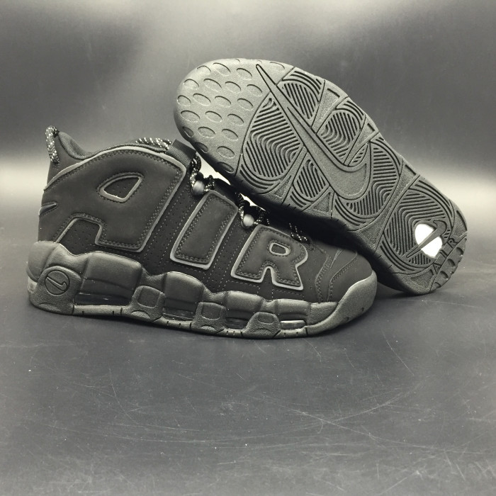 Nike Air More Uptempo “Triple Black Reflective” 414962-004 - CCSHOES