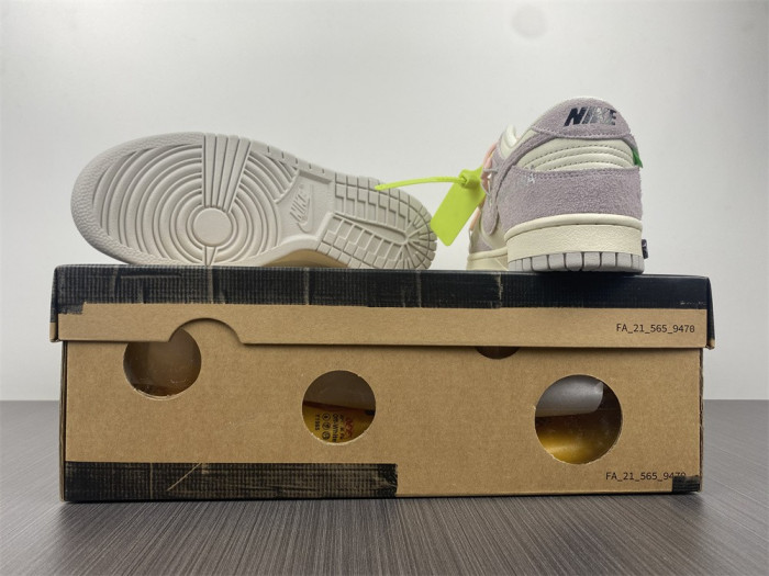 Nike Dunk Low Off-White Lot 12 DJ0950-100 - CCSHOES