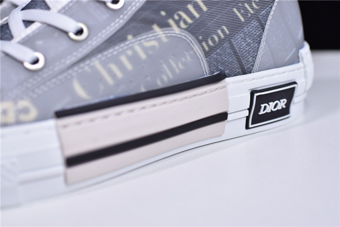 DR B23 Oblique High Top Sneakers - CCSHOES