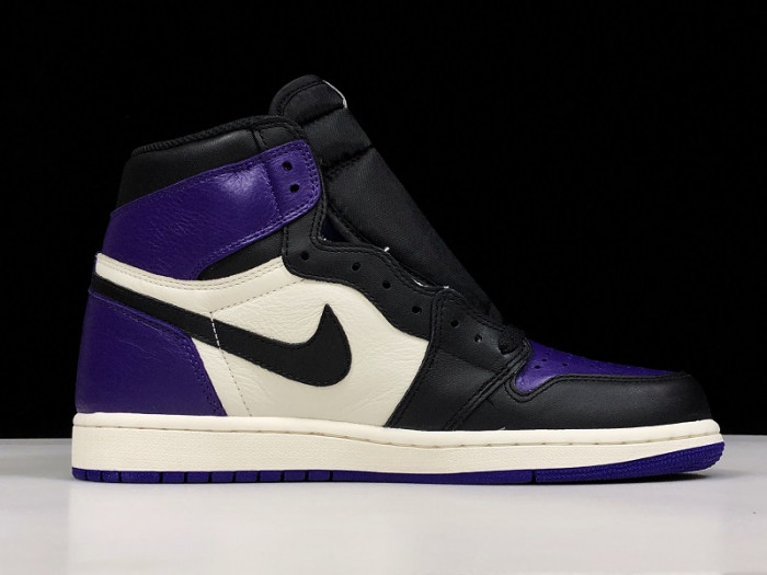 Air Jordan 1 Court Purple 555088-501 - CCSHOES