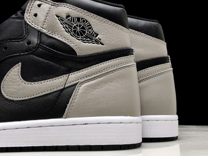 Air Jordan 1 Retro High OG Shadow Black Grey 555088-013 - CCSHOES