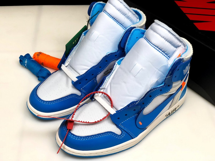 Off-White Air Jordan 1 Powder Blue UNC AQ0818-148 - CCSHOES