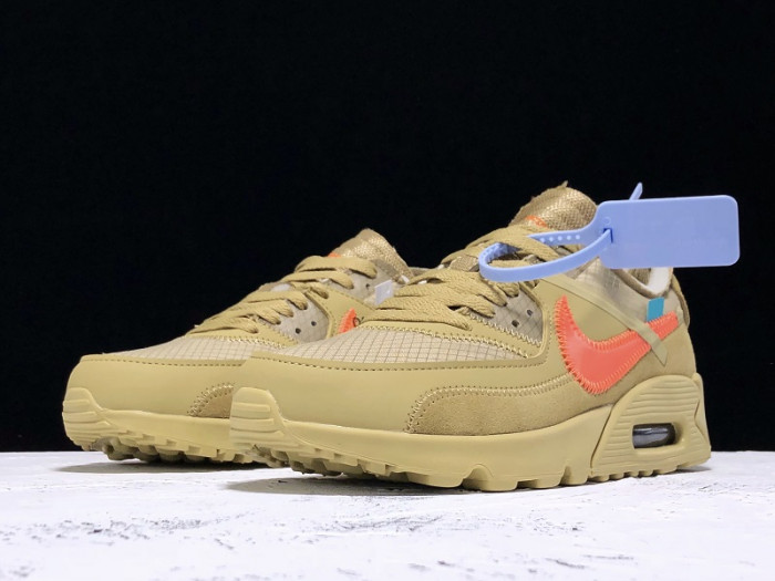 AIR MAX 90 OFF-WHITE DESERT ORE AA7293-200 - CCSHOES