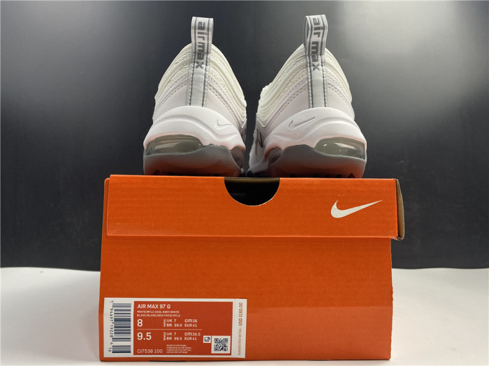 Nike Air Max 97 Golf White Pure Platinum CI7538-100 - CCSHOES