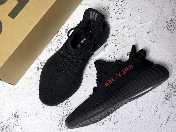 Adidas Yeezy Boost 350 V2 Black Red CP9652 - CCSHOES