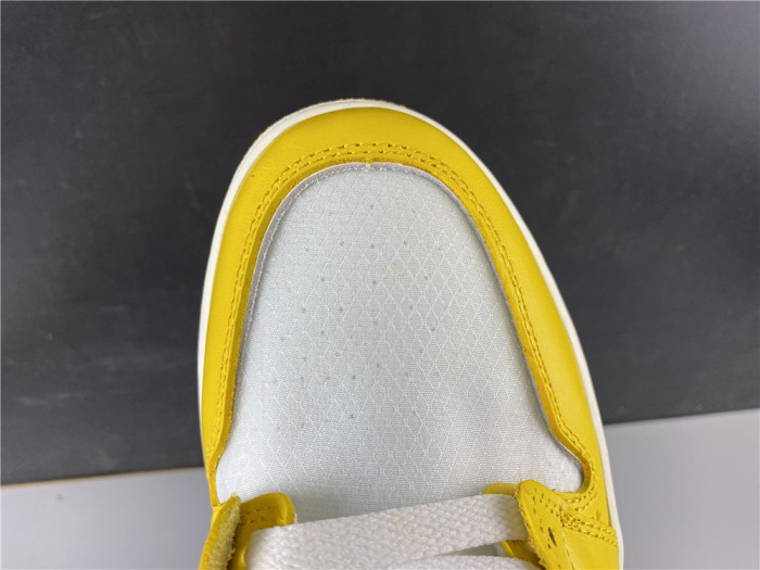 Air Jordan 1 x Off-White NRG White/Dark Powder Yellow-Cone AQ0818-149 - CCSHOES