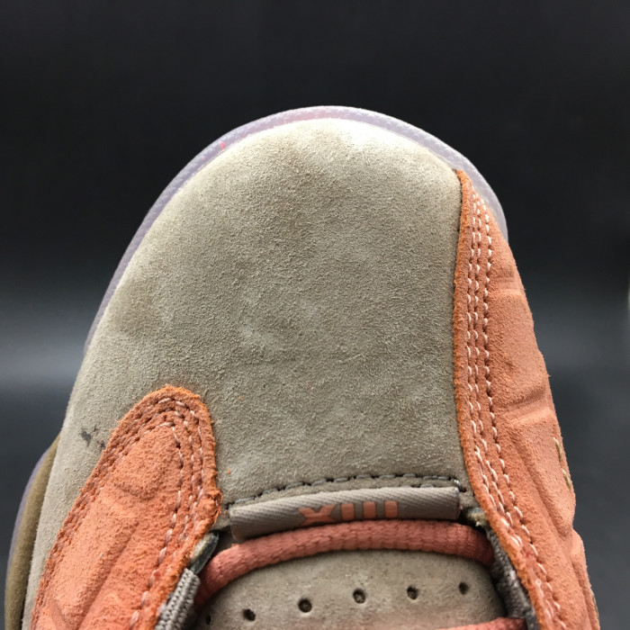 CLOT x Air Jordan 13 Low Sepia Stone/Canteen-Terra Blush AT3102-200 - CCSHOES