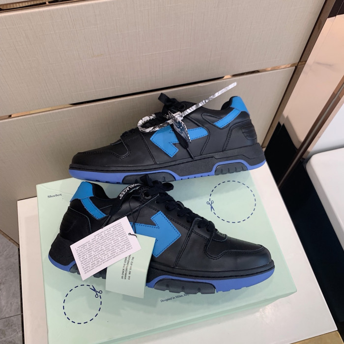 OFF WHITE™ C/O VIRGIL ABLOH OUT OF OFFICE LOW-TOP LEATHER SNEAKERS "OOO" - CCSHOES